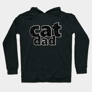 Cat Dad Gray Hair Hoodie